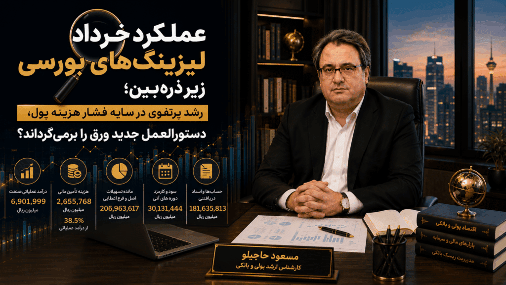 عملکرد خرداد لیزینگهای بورسی زیر ذرهبین؛ رشد پرتفوی در سایه فشار هزینه پول، دستورالعمل جدید ورق را برمیگرداند؟ 1 عکس خودم6